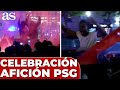 La AFICIÓN Del PSG Toma PARÍS Celebrando La FINAL De La CHAMPIONS CELEBRACIÓN COMPLETA