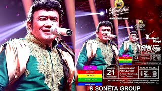 Download lagu RHOMA IRAMA || FULL VIDEO live konser di pintu langit prigen pasuruan 21 agustus 2022 mp3 Download lagu RHOMA IRAMA || FULL VIDEO live konser di pintu langit prigen pasuruan 21 agustus 2022 mp3