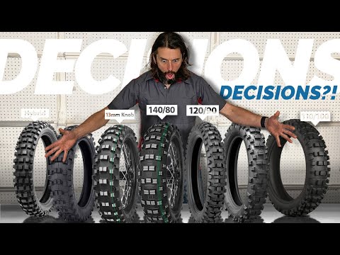How to Choose a Gummy Tire for your Dirt Bike!