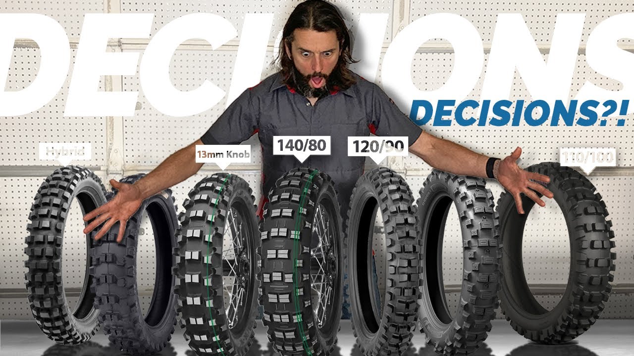 Watch video How to Choose a Gummy Tire for your Dirt Bike! Now How to Choose a Gummy Tire for your Dirt Bike!