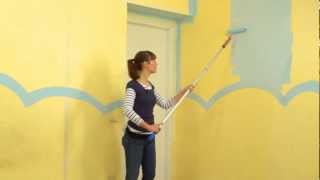 Personalizzare la cameretta dei bambini come un Giardino - Parte 1: Dipingere le pareti