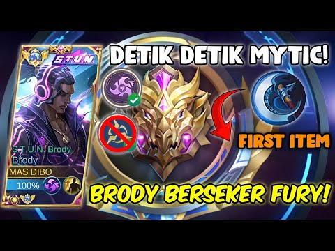 DETIK DETIK MYTIC SOLO RANK! CATAT GUYS INI DIA ILMU BARU DARI TOP GLOBAL BRODY - BRODY MLBB