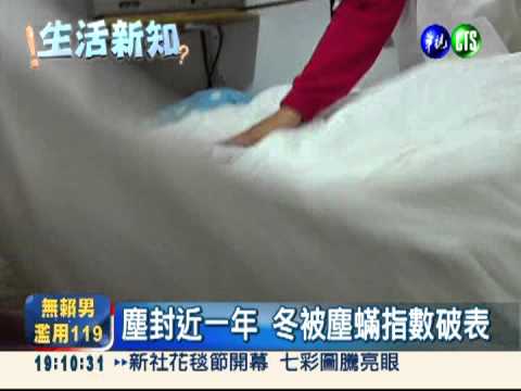 抖冬被抖出塵蟎 過敏患者激增!