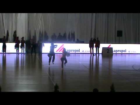EC DiscoDance 2011 Kielce - Leonard Simek and Nina Ravasova - 7th place!
