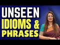 Unseen Idioms Phrases Vocab Basic English Grammar English With Rani Ma Am