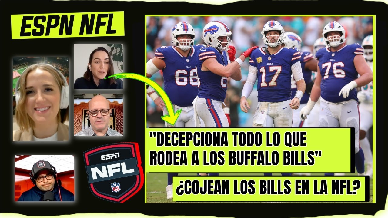 Se puso en la PALESTRA BUFFALO BILLS como equipo DECEPCIONANTE. Lalo y Rebeca se alteran  | ESPN NFL