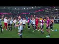 Argentina Players Celebrate And Sing With Fans Muchachos Vs Australia FIFA Qatar World Cup 2022