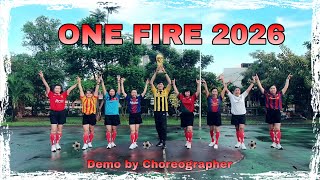 ⚽️ONE FIRE 2026 LIne Dance | Demo by Choreographer