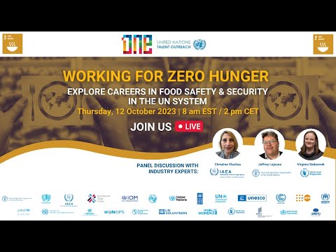 Explore Careers in Food Safety and Security in the UN System