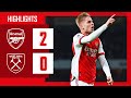 HIGHLIGHTS | Arsenal vs West Ham (2-0) | Premier League | Martinelli, Smith Rowe
