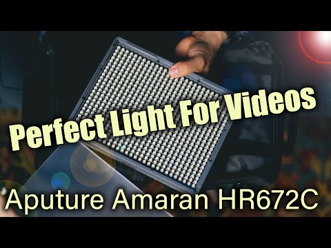 Aputure Amaran HR672C - Unboxing and Review