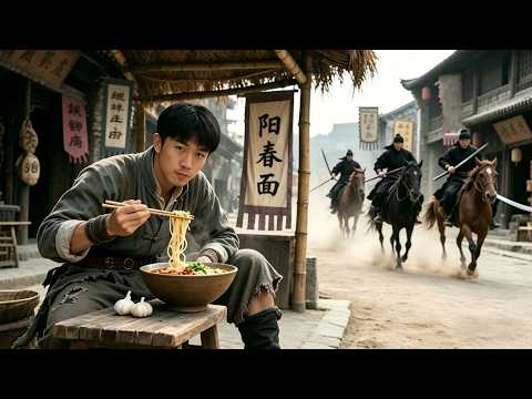 【พากย์ไทย】หนุ่มที่นั่งกินบะหมี่ข้างทางกลับเป็นยอดฝีมือกังฟู ต่อสู้เอาชนะสิบยอดฝีมือได้คนเดียว