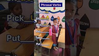 Phrasal verbs ✨ | Learning through activities | Innovative Ideas | English Activity #grammar #verbs