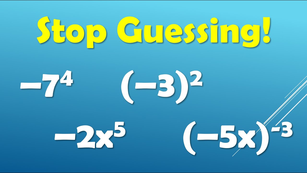 Identify the Base & Exponent Fast (Easy Examples!)