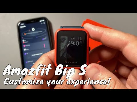 Amazfit Bip S | How to customize your Amazfit watch.