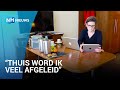 Martine gebruikt een hotelkamer als werkplek tijdens de coronacrisis