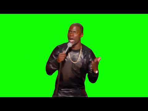 Kevin Hart screaming "HELP ME!" meme (Green Screen Memes) 🟢