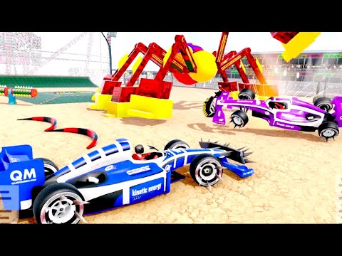 Formula Car Derby  3D Simulator -  GT Formula car crash -  Android gameplay