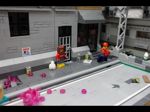 Lego Stadt Update Folge 80 Der Zeitungsladen neben dem Ghostbusterhaus und Bastel Andy zieht ein