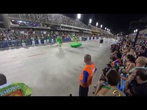 Império Serrano 2015 - Mestre-sala e Porta-bandeir