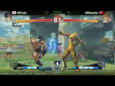 Fuudo vs Gamerbee - Capcom Cup Taiwan Qualifier - SSF4: AE Grand Finals