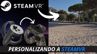 Como Personalizar sua SteamVR! - Skins para Controle + Wallpaper | Rift CV1 | PT-BR