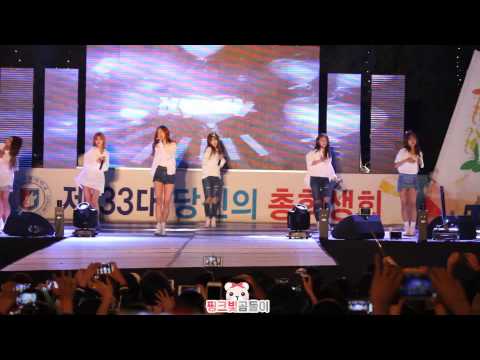 150514 원광보건대학교 (fancam/직캠) APINK Good Morning Baby