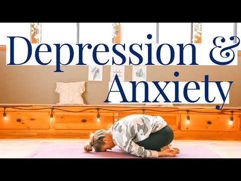 Yoga for Depression and Anxiety| Gentle Yoga to Manage Depression & Anxiety| Yoga with Yana