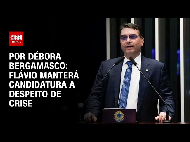 Análise: Flávio manterá candidatura a despeito de crise | CNN 360°