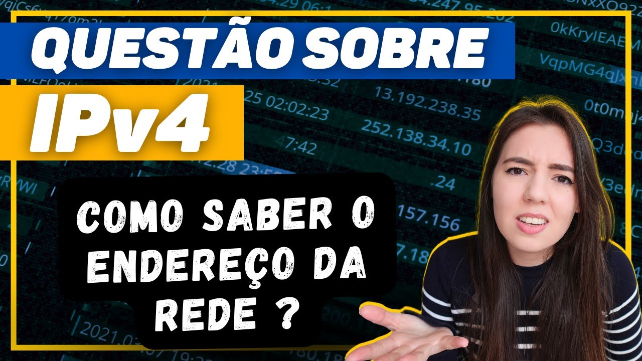 ENDEREÇO DE REDE E MÁSCARA DE REDE - como identificar?