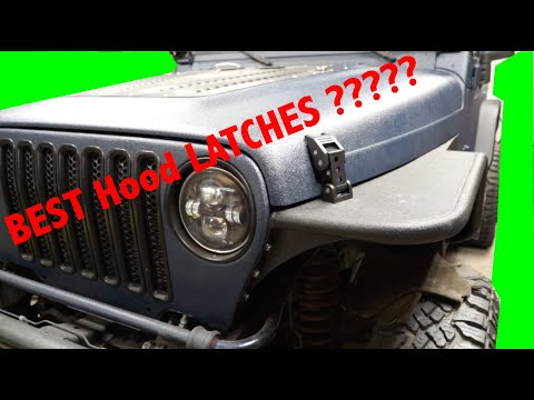 The Best Jeep Hood Latches EVER ???