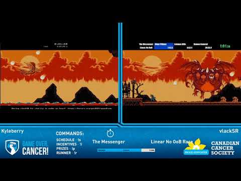 Game Over, Cancer! 2020 - The Messenger (Linear No OoB) [Kyleberry, vslackSR]