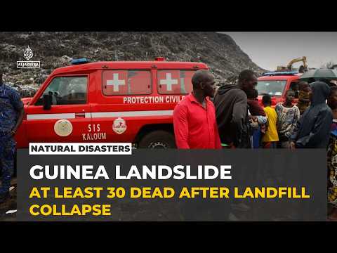 Landfill collapse in Guinea kills at least 30 people