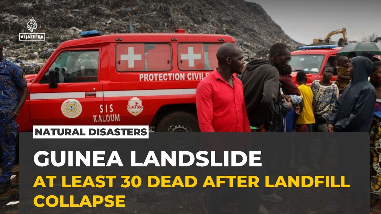 Landfill collapse in Guinea kills at least 30 people
