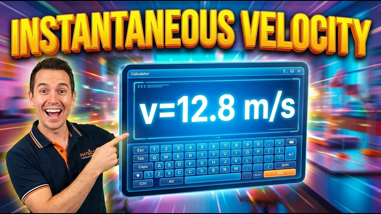 Instantaneous Velocity Interactive Calculator