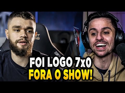 BASTIDORES DO CLASSICO NA ELITE SIX! - RAZAH REACT