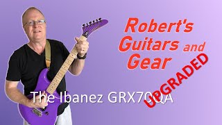 Video thumbnail for The Ibanez GRX70QA Updated by Robert's Guitars and Gear