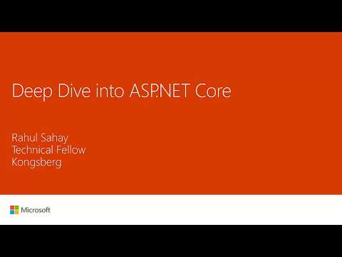 Webinar: Deep Dive Into ASP NET Core
