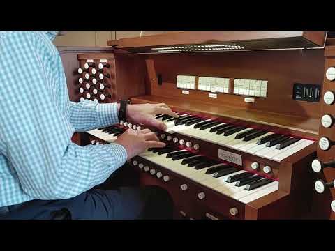 Rudy Lucente playing our used Allen R-270 organ