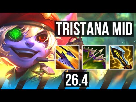 TRISTANA vs KASSADIN (MID) | Good KDA: 23/1/2, 48K damage | EUW Master | 26.4