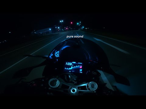 3am - night ride - pure sound [BMW S1000RR]
