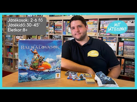 Bálnalovasok Társasjáték bemutató - Mit Játsszunk?