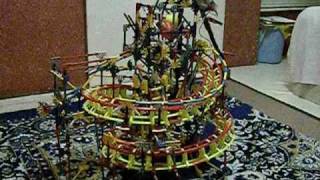 preview picture of video 'titanium - a knex ball machine'