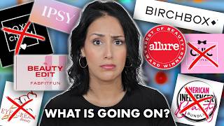 BEAUTY BOXES ARE DISAPPEARING! THIS IS NOT GOOD!