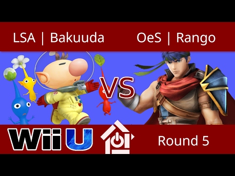 Gwinnett Brawl 2/11/2017 - LSA | Bakuuda (Olimar) vs OeS | Rango (Ike) - Smash 4 Round 5