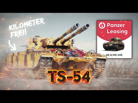 Panzer-Leasing für 8,14€ mtl. (TS-54) [World of Tanks]