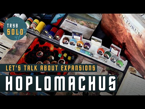 Hoplomachus | expansions overview (Pandora's Might, Pandora's Ruin and Pandora's Wake)