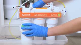Ecosoft Absolute – remplacer les filtres (minéralisation), guide pas à pas