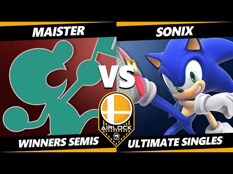 The Airlock Winners Semis - Maister (Game & Watch) Vs. Sonix (Sonic) SSBU Smash Ultimate