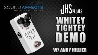 Video thumbnail for NAMM 2019: JHS Whitey Tighty Compressor Effects Pedal Demo w/ Andy Hillier by Sound Affects